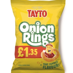 Tayto Onion Rings £1.35