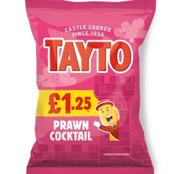 Tayto Prawn Cocktail Crisps £1.25