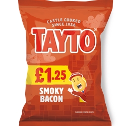 Tayto Smoky Bacon Crisps £1.25