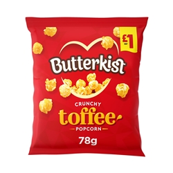 Butterkist Toffee Popcorn £1