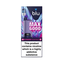 Blu Max 6000 Blue Sour Razz Kit