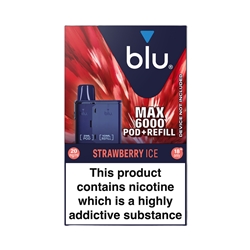 Blu Max 6000 Strawberry Ice Pod