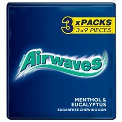 Airwaves Menthol 3 Pack