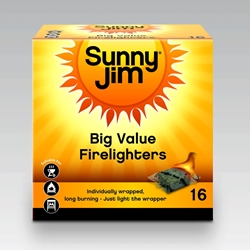 Sunny Jim Wrapped Firelighters