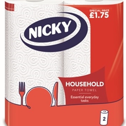 Nicky Kitchen 2 Roll £1.75