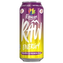 Rubicon Raw Energy Pineapple & Passion Fruit £1