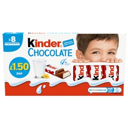 Kinder Chocolate T8 £1.50