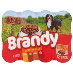 Brandy Chunks In Jelly Variety 12 Pack