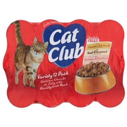Cat Club Chunks In Jelly Variety 12 Pack