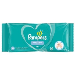 Pampers Baby Wipes Fresh Clean 52s