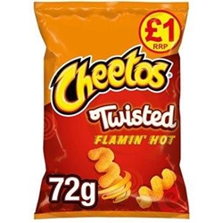 Cheetos Twisted Flamin Hot £1