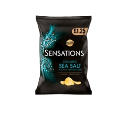 Sensations Sea Salt & Black Pepper £1.25