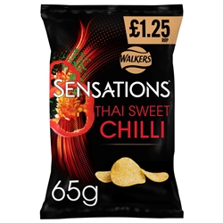 Walkers Sensations Thai Sweet Chilli £1.25