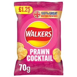 Walkers Prawn Cocktail Crisps £1.25