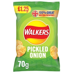 Walkers Pickled Onion Crisps £1.25
