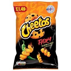 Cheetos Twisted Fiery Jalepeno & Cheese £1.49