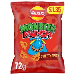 Monster Munch Flamin Hot £1.35