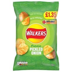 Walkers Pickled Onion Crisps £1.35
