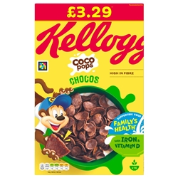 Kelloggs Coco Pops Chocos 430g £3.29