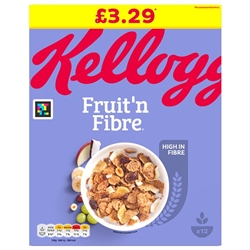Kelloggs Fruit & Fibre £3.29