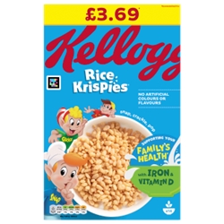 Kelloggs Rice Krispies £3.69