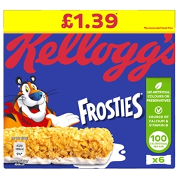 Frosties Cereal Bar 6 Pack £1.39
