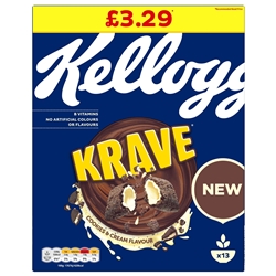Kelloggs Krave Cookie & Cream £3.29