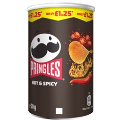Pringles Hot & Spicy £1.25