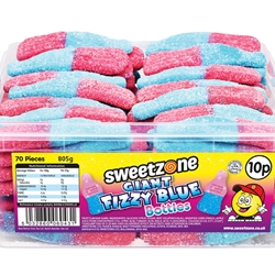 Sweetzone Fizzy Blue Bottle 10p