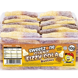 Sweetzone Giant Fizzy Cola Bottle 10p
