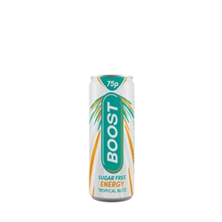 Boost Energy Sugar Free Tropical Blitz 75p