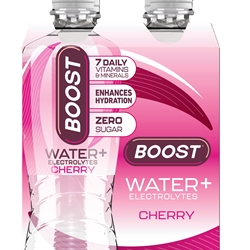 Boost Water+ Cherry 4 Pack