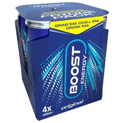 Boost Energy 4 Pack Cans