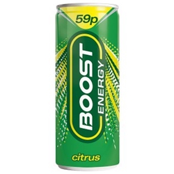 Boost Energy Citrus Can 59p