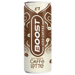 Boost Coffee Latte Can £1