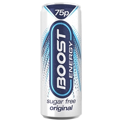 Boost Energy Sugar Free 75p