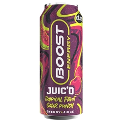Boost Energy Juic'd Tropical Fruit Sour Punch £1.09
