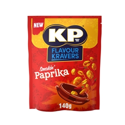 KP Flavour Kravers Peanuts Smokin Paprika