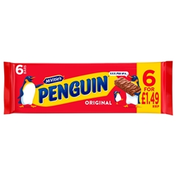 McVities Penguin 6 Pack £1.49