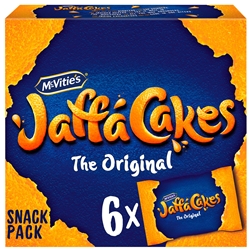 McVities Jaffa Cake 3 Cake Pocket 6 Pack