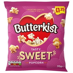 Butterkist Cinema Sweet Popcorn £1.25
