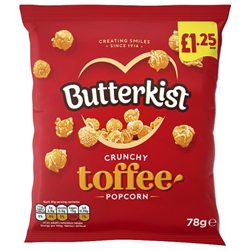 Butterkist Toffee Popcorn £1.25