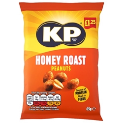 KP Honey Roast Nuts £1.25