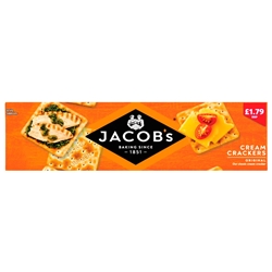 Jacob's Cream Crackers £1.79