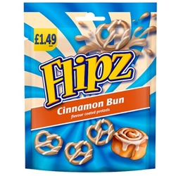 Flipz Cinnamon Bun Pretzels £1.49