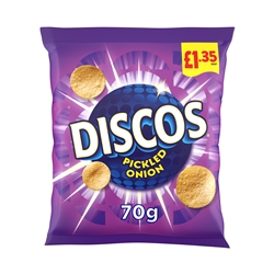 Discos Pickled Onion Crisps £1.35
