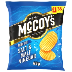 McCoys Salt & Vinegar Crisps £1.35