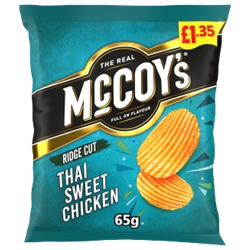 McCoys Thai Sweet Chicken Crisps £1.35