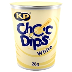 KP Choc Dips White Chocolate