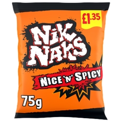 Nik Naks Nice n Spicy £1.35